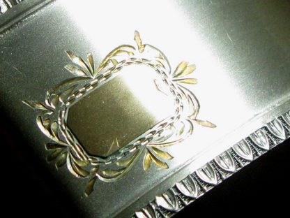 Винтажное серебряное салфетное кольцо